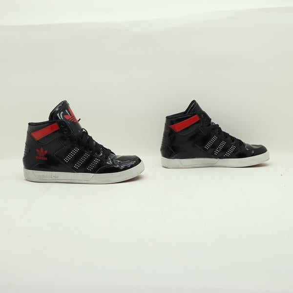 Adidas Midiru Court Mid Scarpe Nere e Rosse Fr 38 Unisex Vintage Clothing Shop