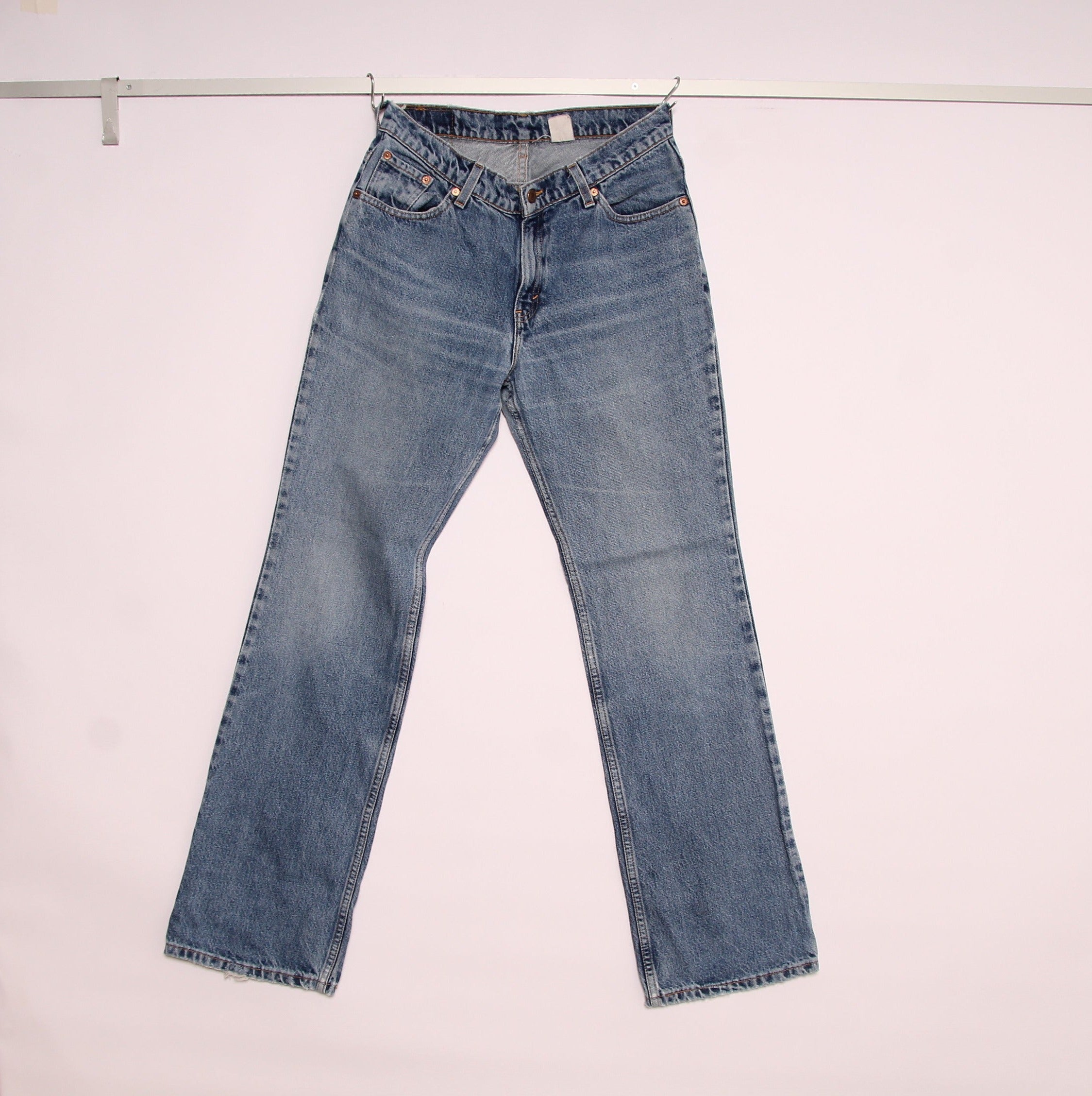 Levi s 517 Bootcut Jeans Denim Taglia L Uomo Vintage Clothing Shop