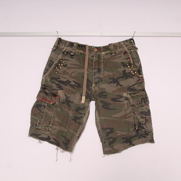 A.F.F. BRAD Bermuda Militare Camouflage Taglia 44 Donna Vintage Clothing Shop