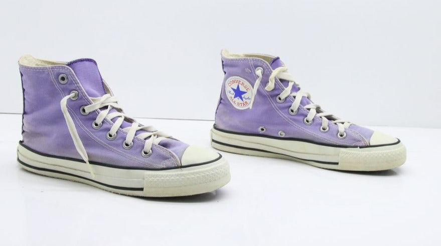 Converse All Star Made in USA Alte col. Viola US 5.5 Vintage Clothing Shop