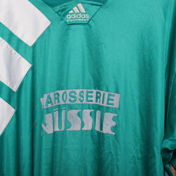 Adidas Karosserie Nussle maglia da calcio verde taglia XL uomo