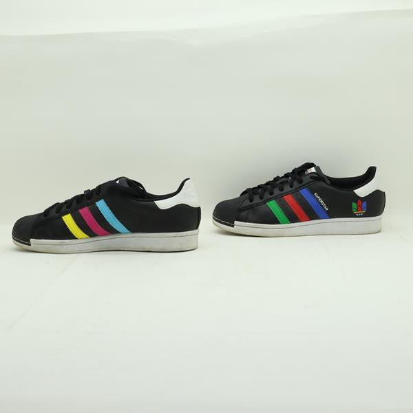 Adidas Superstar Scarpe Nere Fr 42.5 Uomo Vintage Clothing Shop