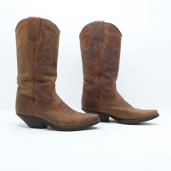 Alamo stivale western marrone in pelle numero 39 donna