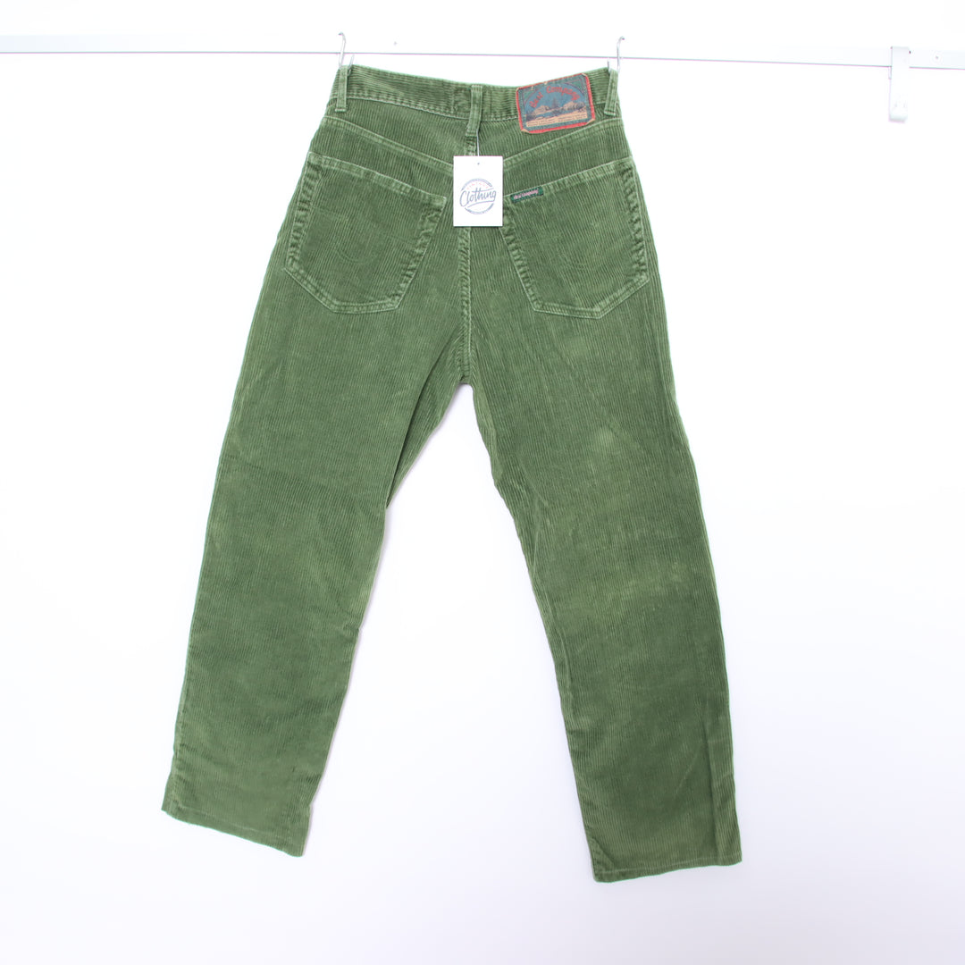 Best Company 50717 Jeans in Velluto Verde W30 Donna