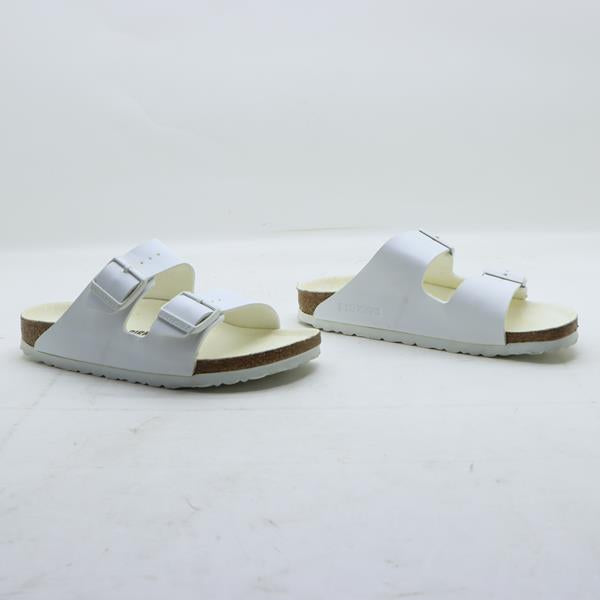 Birkenstock Arizona sandalo bianco in pelle EU 37 donna