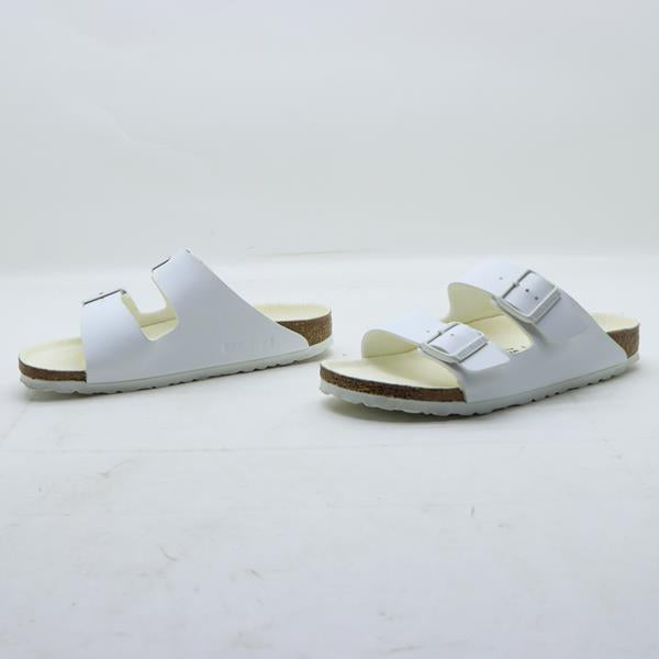 Birkenstock Arizona sandalo bianco in pelle EU 37 donna