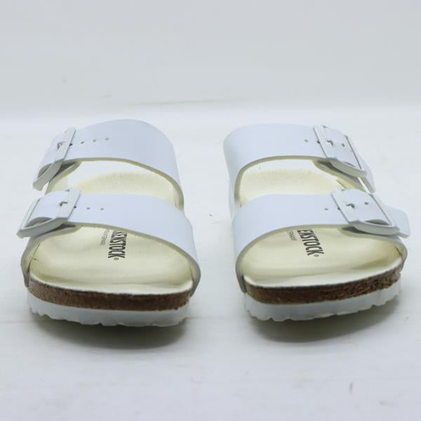 Birkenstock Arizona sandalo bianco in pelle EU 37 donna