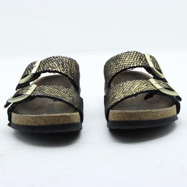 Birkenstock Arizona sandalo nero e nero in microfibra EU 38 donna