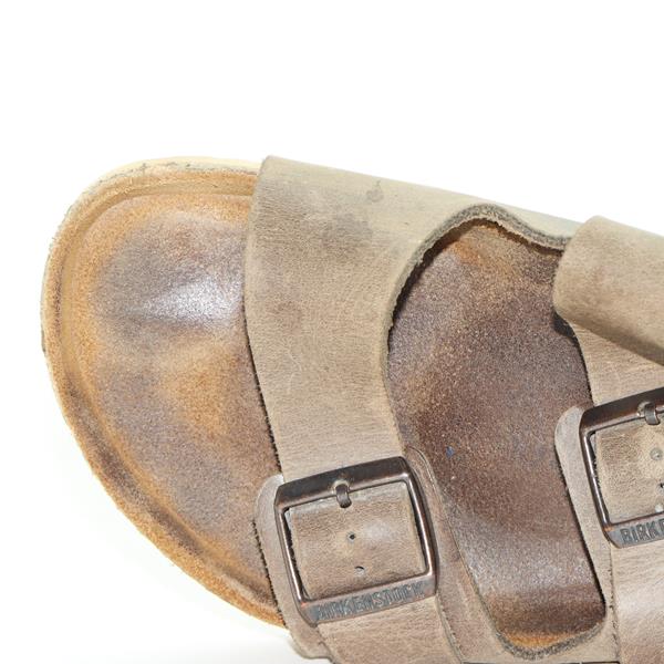 Birkenstock Arizona sandalo tortora in pelle EU 44 uomo