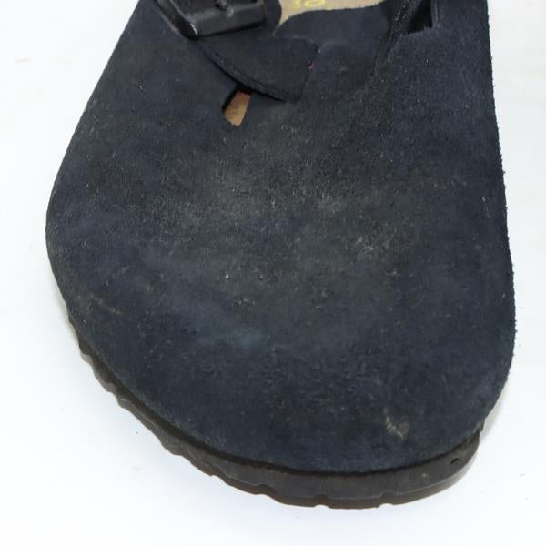 Birkenstock Boston sabot blu in tessuto EU 40 unisex