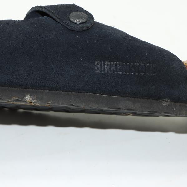 Birkenstock Boston sabot blu in tessuto EU 40 unisex