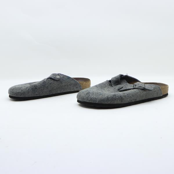 Birkenstock Boston sabot grigio in tessuto EU 41 unisex