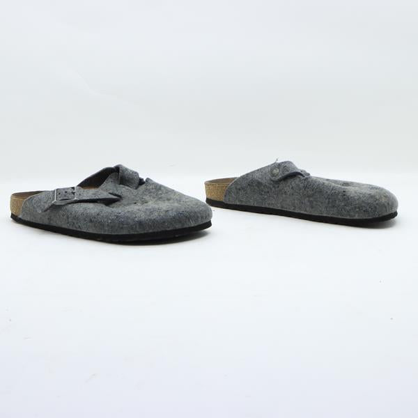 Birkenstock Boston sabot grigio in tessuto EU 41 unisex