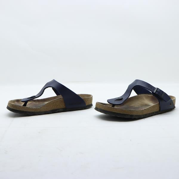 Birkenstock Gizeh infradito blu in pelle EU 39 unisex