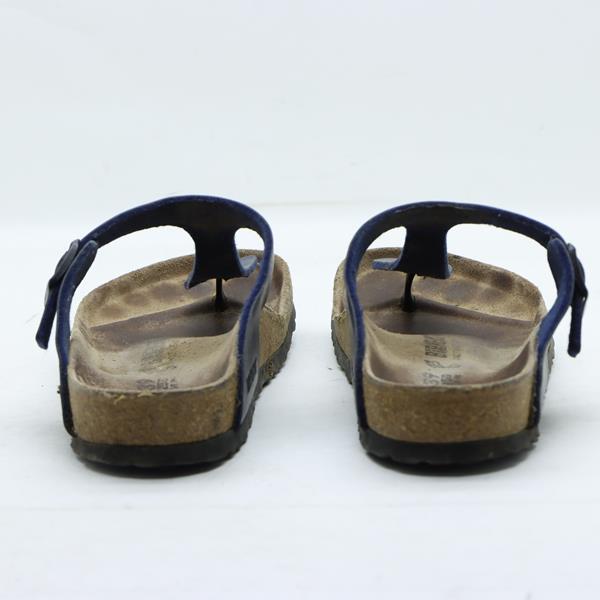 Birkenstock Gizeh infradito blu in pelle EU 39 unisex