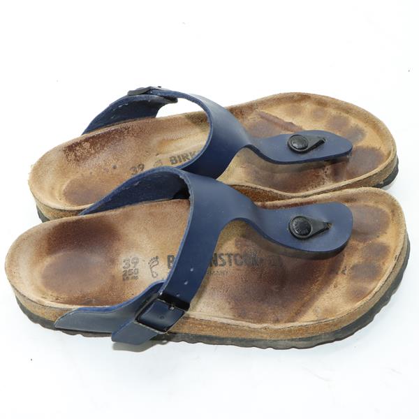 Birkenstock Gizeh infradito blu in pelle EU 39 unisex