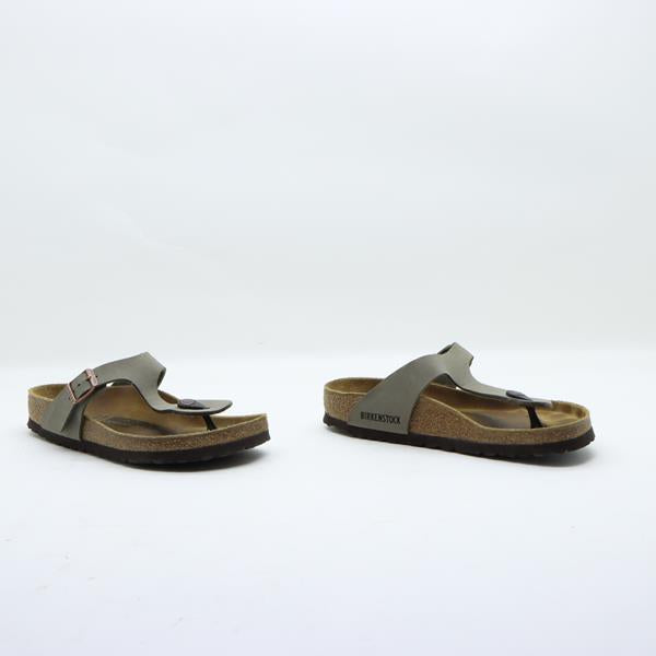 Birkenstock Gizeh sandalo grigio in pelle EU 37 donna