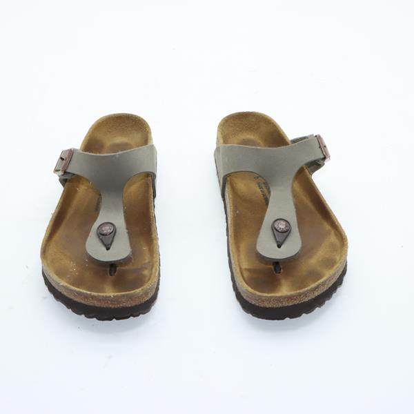 Birkenstock Gizeh sandalo grigio in pelle EU 37 donna