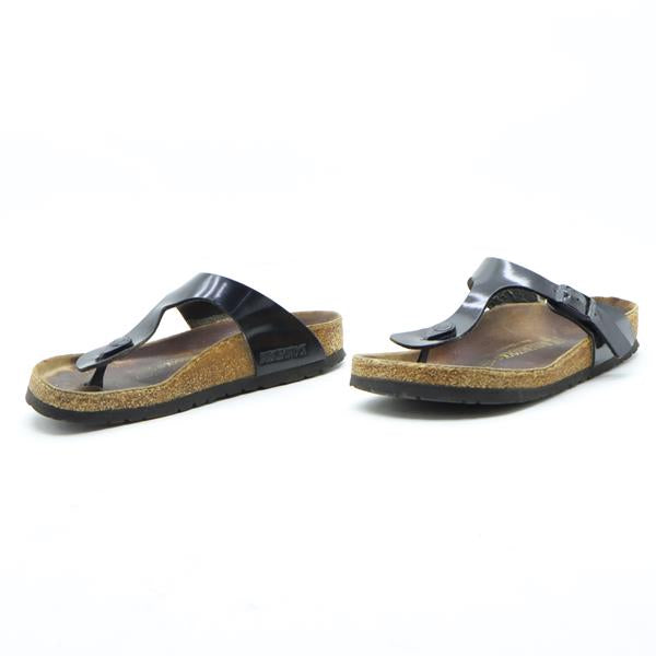 Birkenstock Gizeh infradito nero in microfibra EU 37 donna