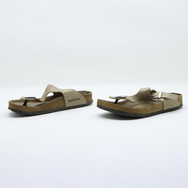 Birkenstock Gizeh sandalo cipria in pelle EU 39 donna