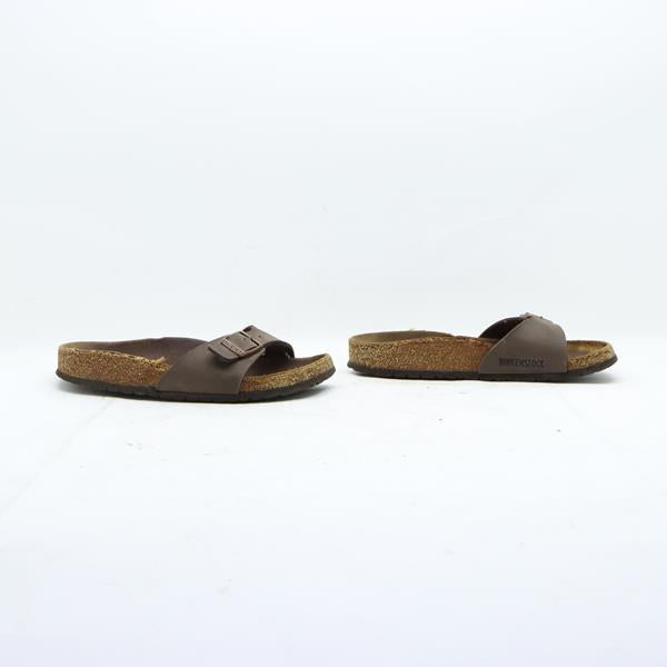 Birkenstock Madrid sandalo marrone in pelle EU 37 donna