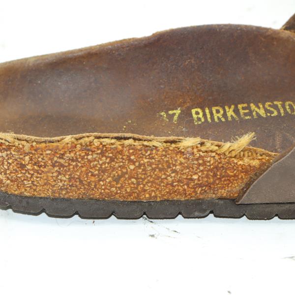 Birkenstock Madrid sandalo marrone in pelle EU 37 donna