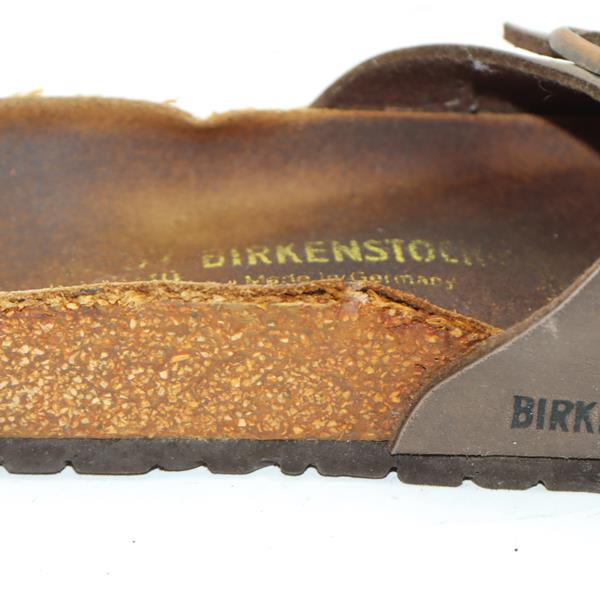 Birkenstock Madrid sandalo marrone in pelle EU 37 donna