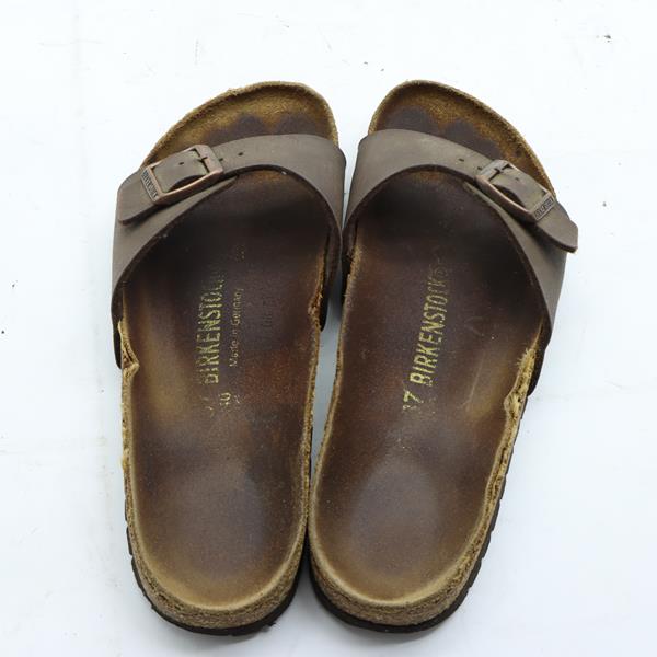 Birkenstock Madrid sandalo marrone in pelle EU 37 donna