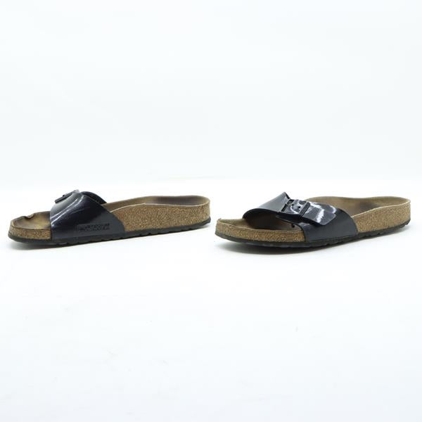 Birkenstock Madrid sandalo nero in microfibra EU 40 unisex