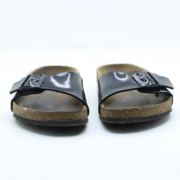 Birkenstock Madrid sandalo nero in microfibra EU 40 unisex