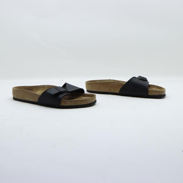 Birkenstock Madrid sandalo nero in pelle EU 39 donna