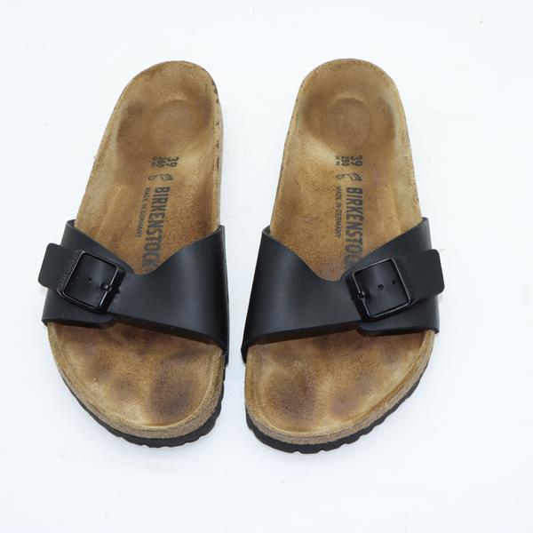 Birkenstock Madrid sandalo nero in pelle EU 39 donna