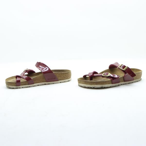 Birkenstock Mayari sandalo bordeaux in microfibra EU 37 donna