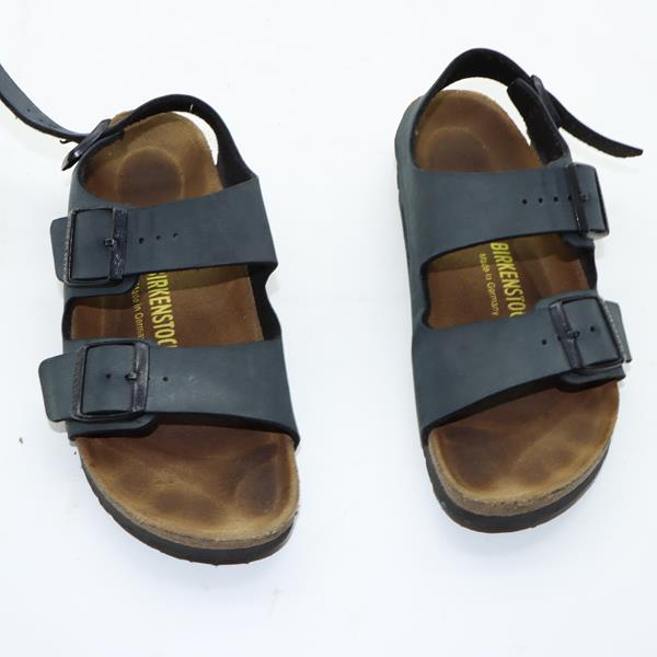 Birkenstock Milano sandalo blu in pelle EU 37 donna