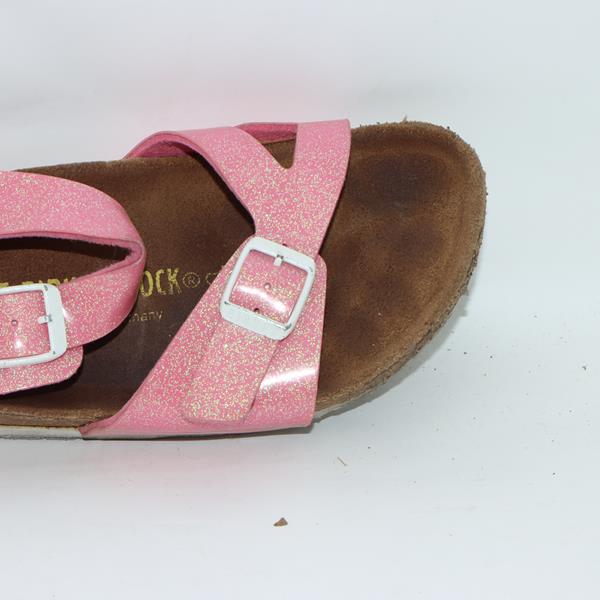 Birkenstock New York sandalo rosa in pelle EU 37 donna