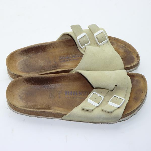 Birkenstock Zurich sandalo beige in pelle EU 43 uomo