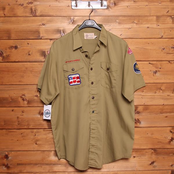 Boyscouts of America camicia verde taglia L unisex