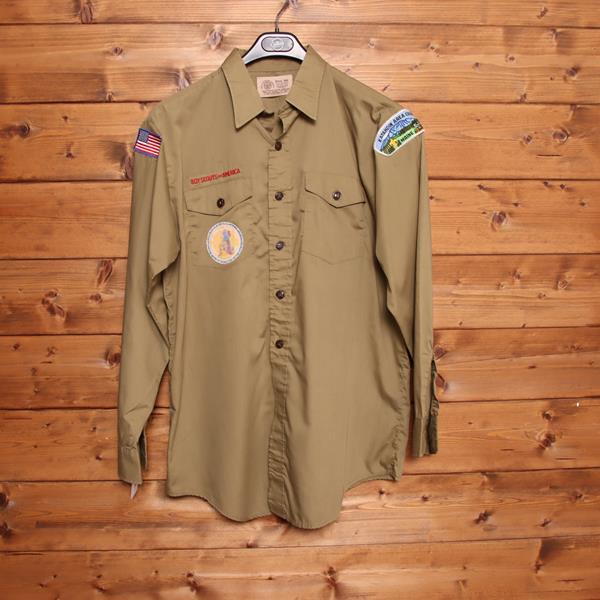 Boyscouts of America camicia verde taglia L unisex