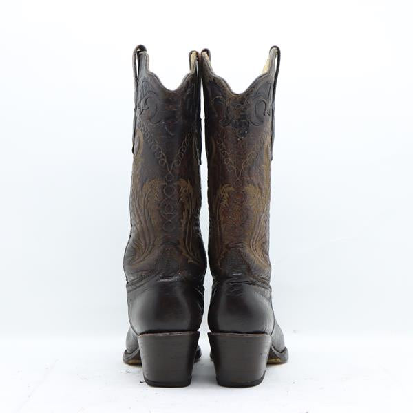 Bufalo stivale western marrone in pelle numero 37 donna