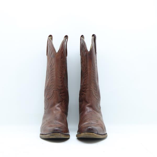 Buffalo stivale western marrone in pelle numero 38 donna