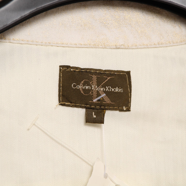 Calvin Klein Jeans Giacca Beige Taglia L Donna