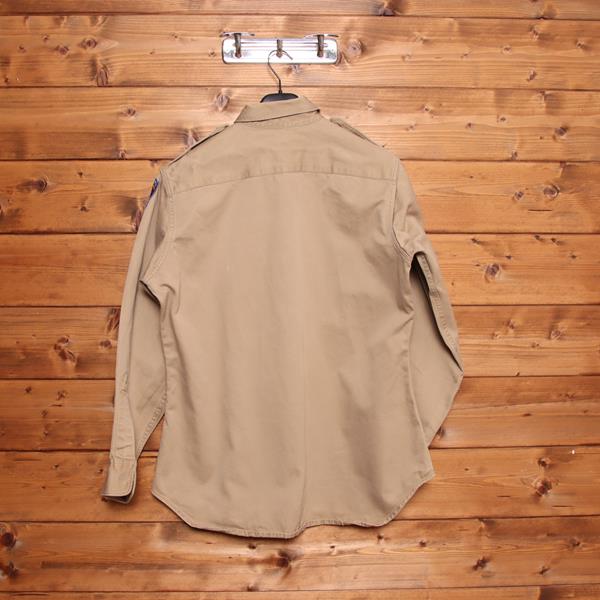 Camicia Militare beige taglia L uomo