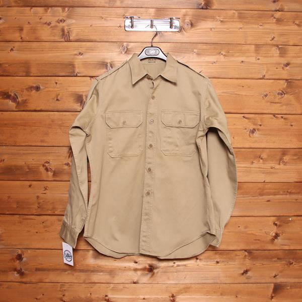 Camicia Militare beige taglia L uomo