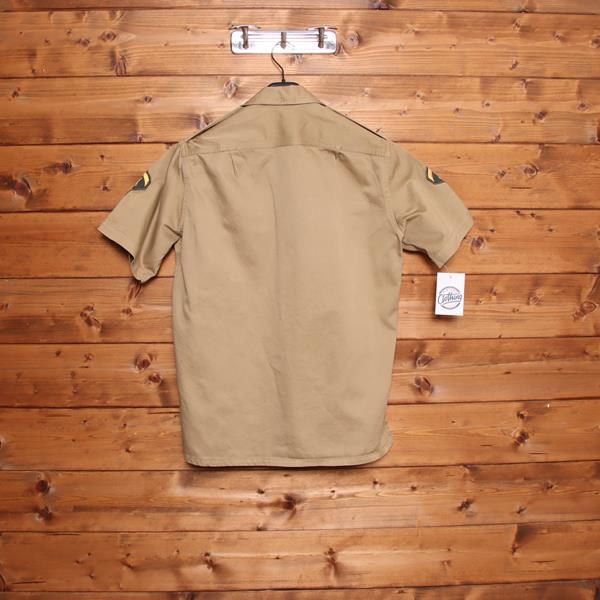 Camicia militare beige taglia M uomo