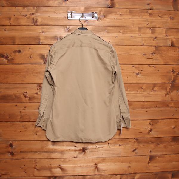 Camicia militare beige taglia M uomo