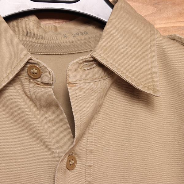 Camicia militare beige taglia M uomo