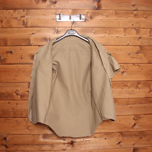 Camicia militare beige taglia S uomo