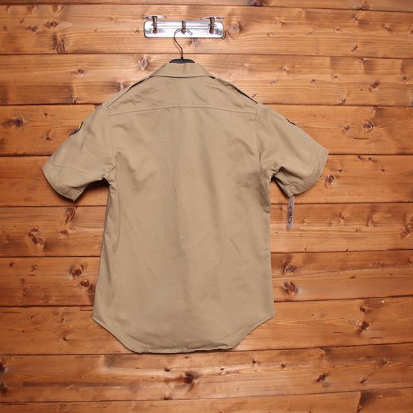 Camicia militare beige taglia S uomo