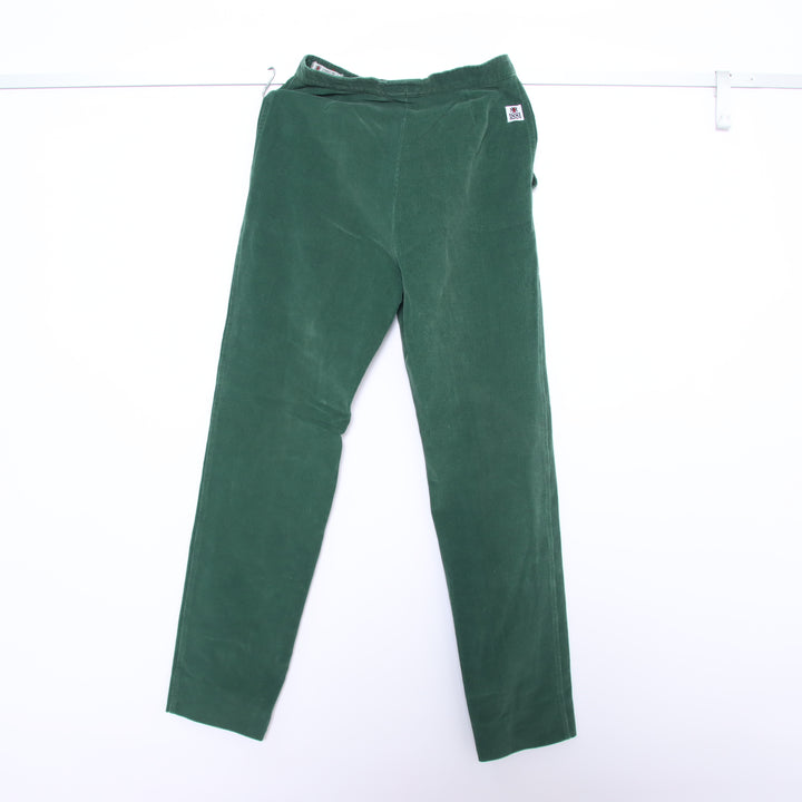 Cerruti 1881 Jeans in Velluto Verde Taglia 42 Donna