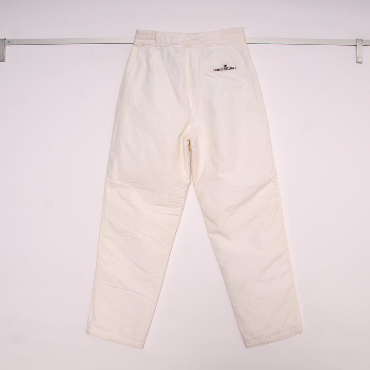 Cerruti 1881 Pantalone Imbottito Bianco Taglia 46 Unisex